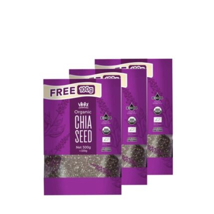 100 superfoods organic chia seed 500g bonus 100g bundle of 3 221011012507