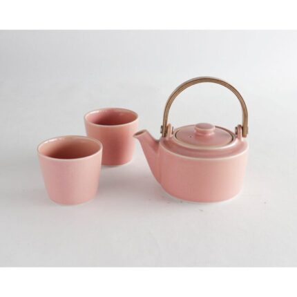 12 porcelain tea set pink 240923031758