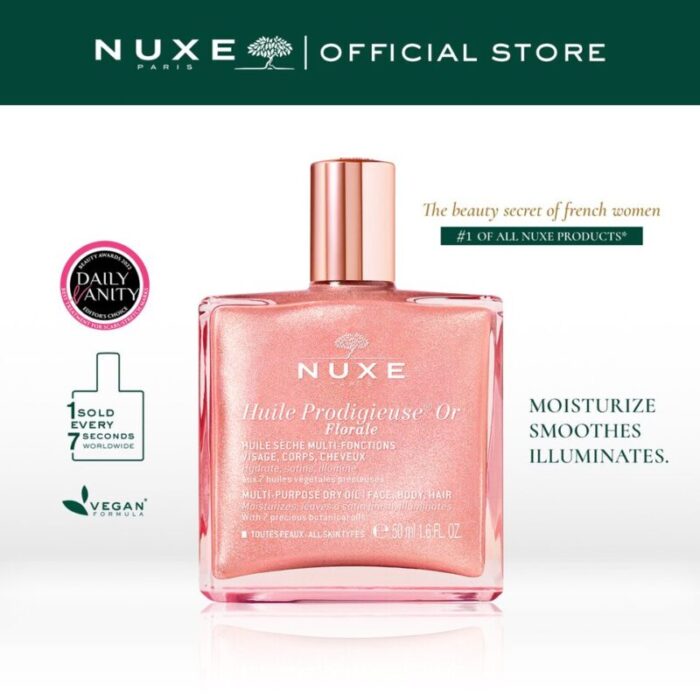 nuxe huile prodigieuse or florale multi purpose dry oil 50ml 241010015019