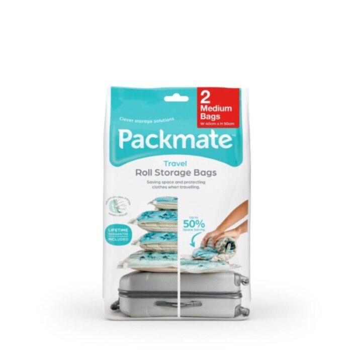 pack mate storage bags 2 medium travel roll bag set 240801111459