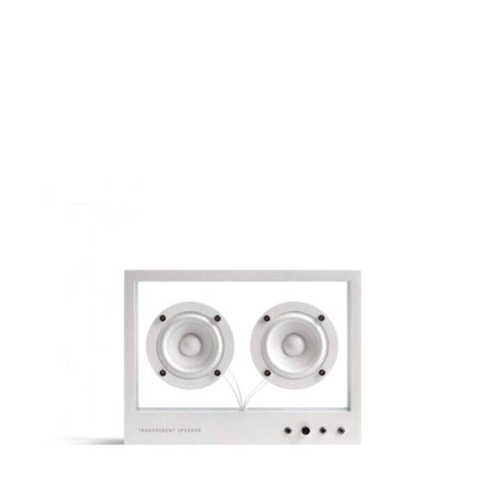 small transparent speaker white 240625125658